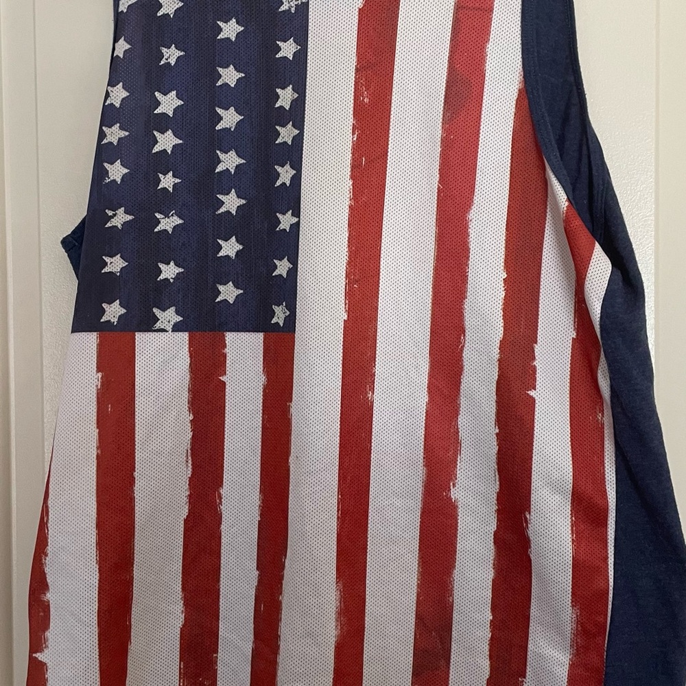 Urban Pipeline Patriotic Stars and Stripes Tank Top